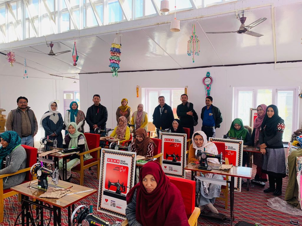9-day Usha Silai school capacity building programme kick-starts at GDC Kargil