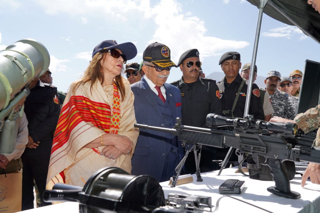 LG Mishra attends 91st Anniversary Celebrations of IAF at Leh LG Mishra attends 91st Anniversary Celebrations of IAF at Leh