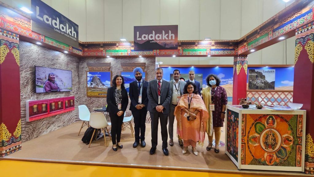 Ladakh displays its Tapestry of Beauty, Culture at ITB Asia 2023 Ladakh displays its Tapestry of Beauty, Culture at ITB Asia 2023