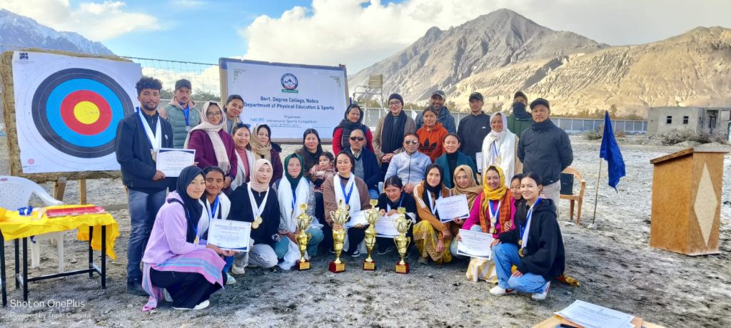Days long sports festival ends with promoting traditional games in Leh