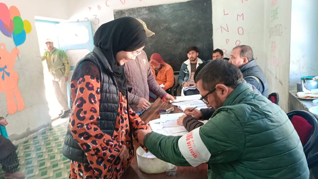 85 candidates in 26 seats: LAHDC election begins in Kargil