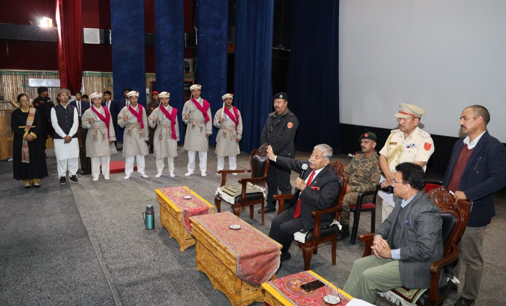 LG Mishra interacts with students, teachers to represent UT on its Foundation Day LG Mishra interacts with students, teachers to represent UT on its Foundation Day