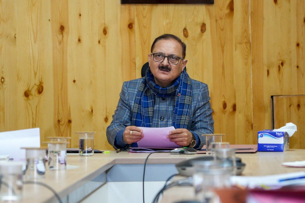 Advisor Kotwal Takes Comprehensive Review of Health, Medical Education Department Projects