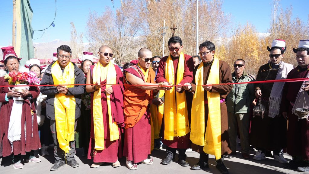 CEC Gyalson, MP JTN attend inauguration ceremony of Guru Lakhang at Naljorling Photang