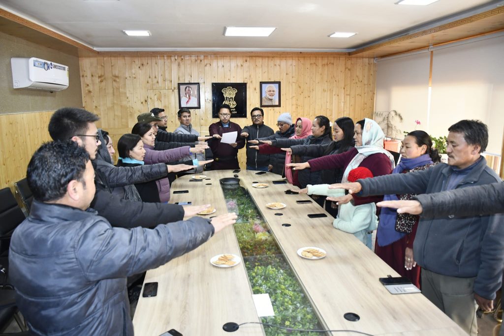 Hill Council Leh observes Samvidhan Diwa