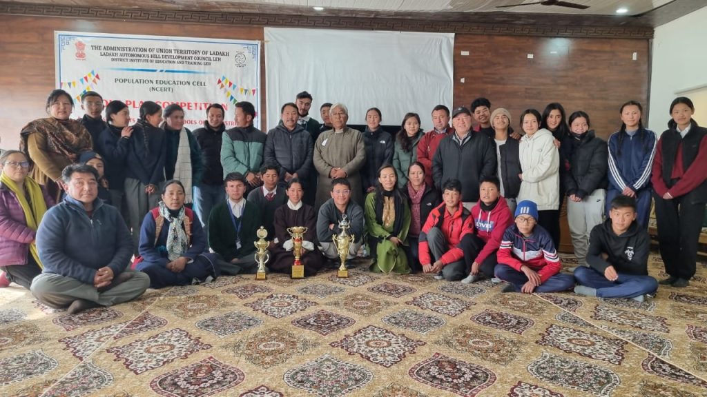 DIET Leh holds Role Play competition
