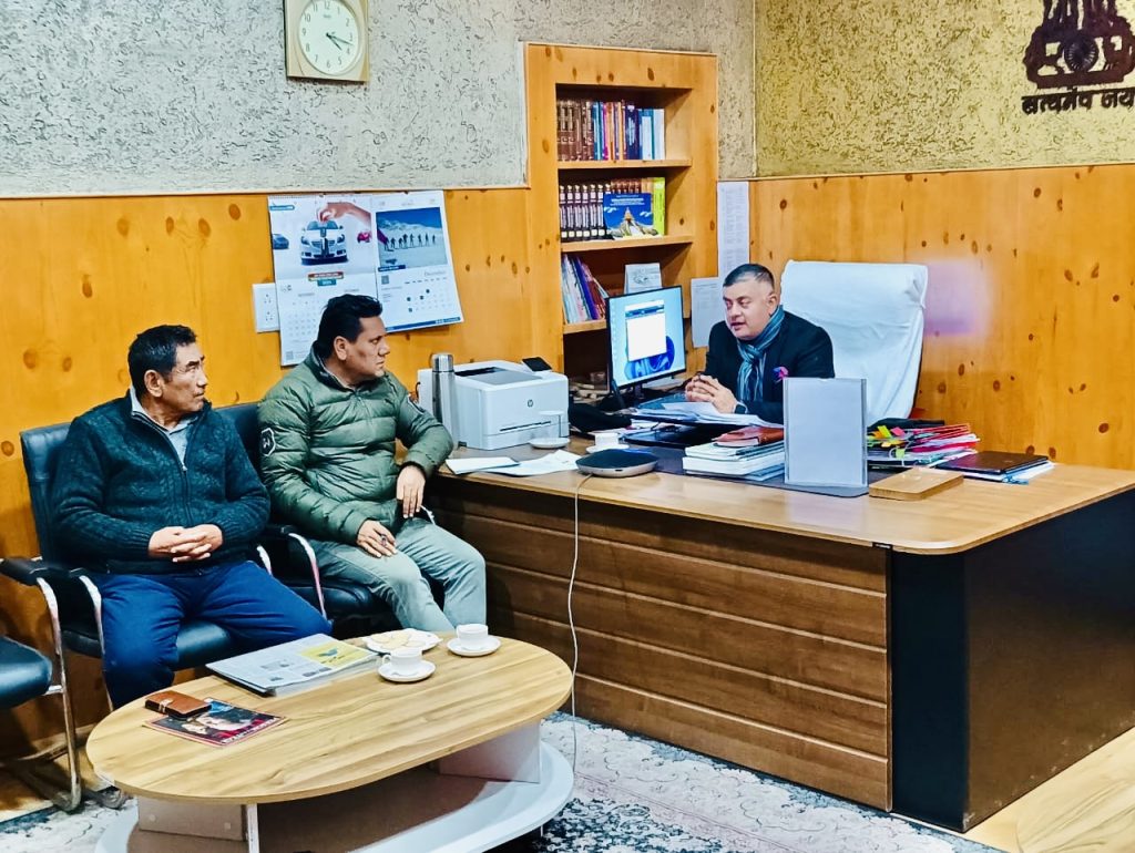 Amit holds meeting with NDMA, GSI on alarming trigger of Hot Springs at Chumathang-Nyoma