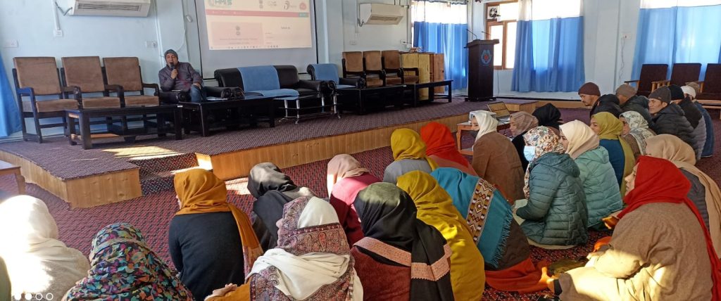 Training Prog on HIMS held at CHC Sankoo