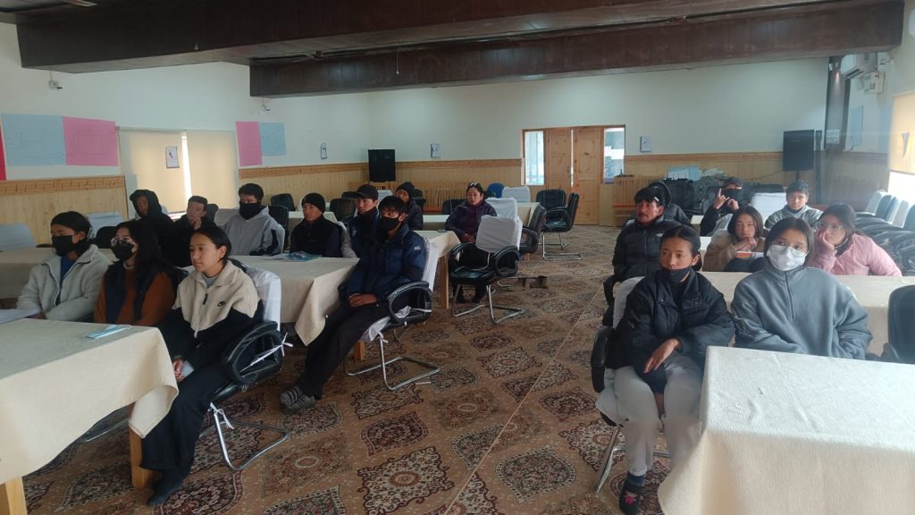 Phyang, Liker, Basgo, Dhomkhar Dho, Dhomkhar Gongma students partake in Pariksha Pe Charcha