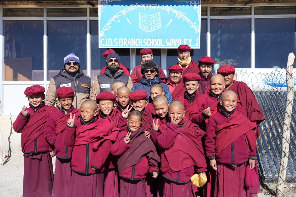 Room heating systems installed in Hanle Monastery School