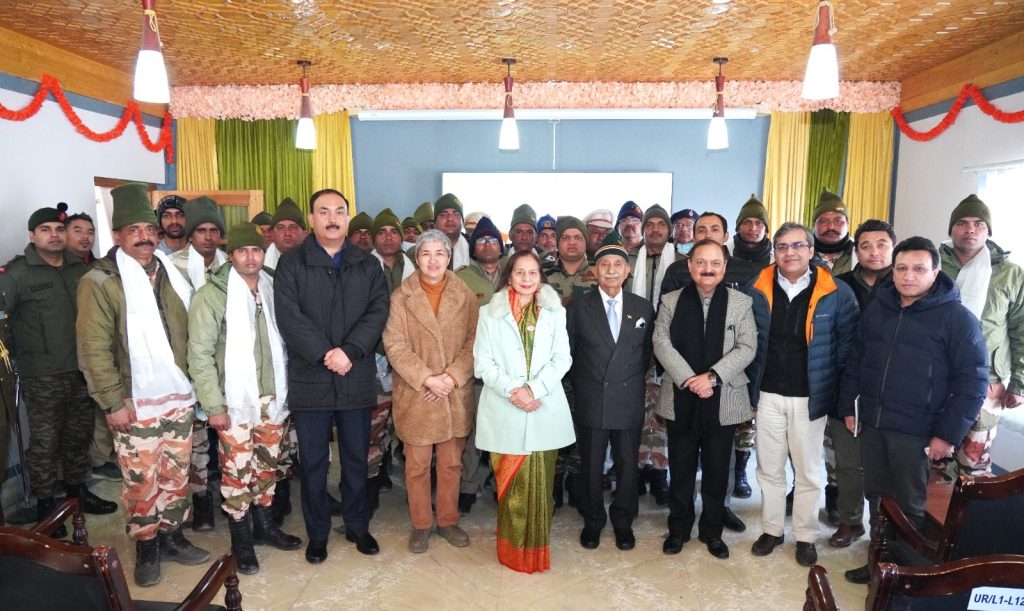 LG, First Lady participate in celebration of UP Diwas, Foundation Day in Ladakh