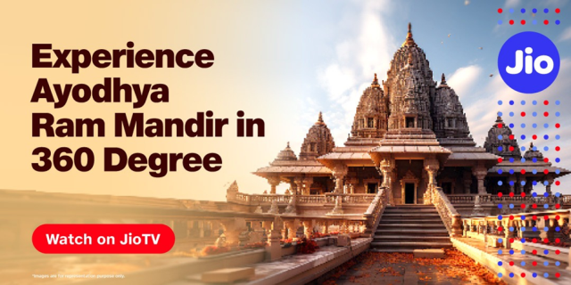 Doordarshan with Jio brings Ram Mandir to every Indian home with 360-degree experience Doordarshan with Jio brings Ram Mandir to every Indian home with 360-degree experience