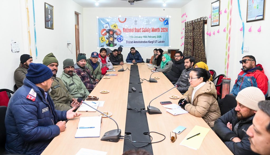 Ladakh Tribal Foundation organizes brainstorming session at ARTO Office Kargil