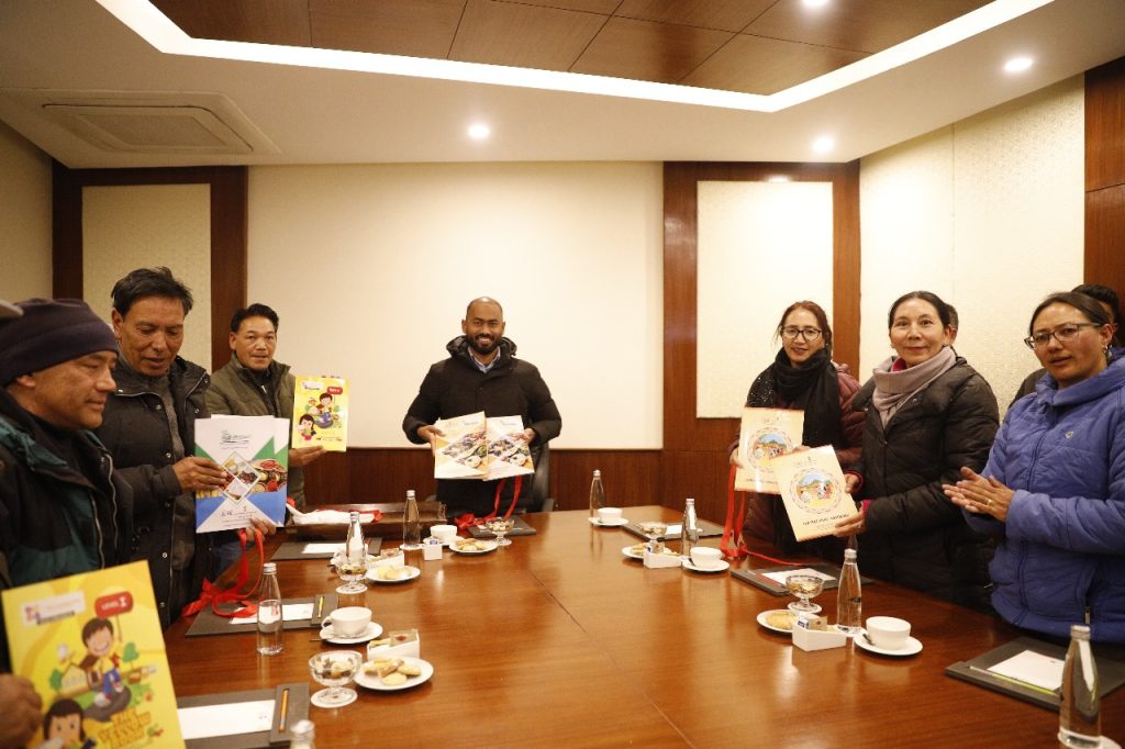DC Santosh launches FSSAI Ladakhi Transcripted Books to promote food safety