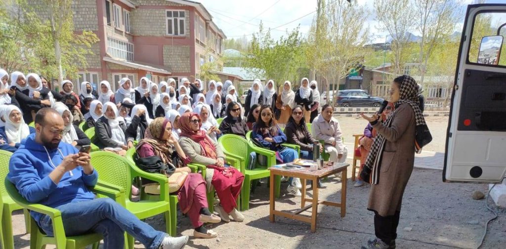 D&FCO Ladakh holds awareness program on food safety on wheels at GDC Kargil