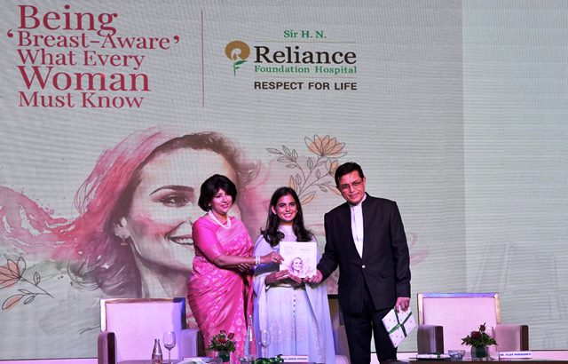 Isha Ambani launches ‘Being Breast-Aware: What Every Woman Must Know’ Book at India Breast Meeting 2024 Isha Ambani launches 'Being Breast-Aware: What Every Woman Must Know' Book at India Breast Meeting 2024