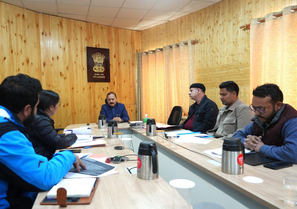 Advisor Kotwal chairs meeting to review implementation of Revised Home Stay Scheme in Ladakh