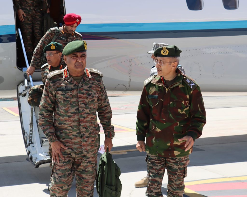 Army chief reviews Ladakh security situation, operational preparedness