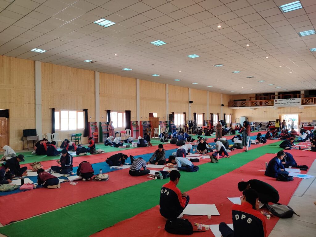 UT level painting competition held on Nasha Mukt Bharat Abhiyan