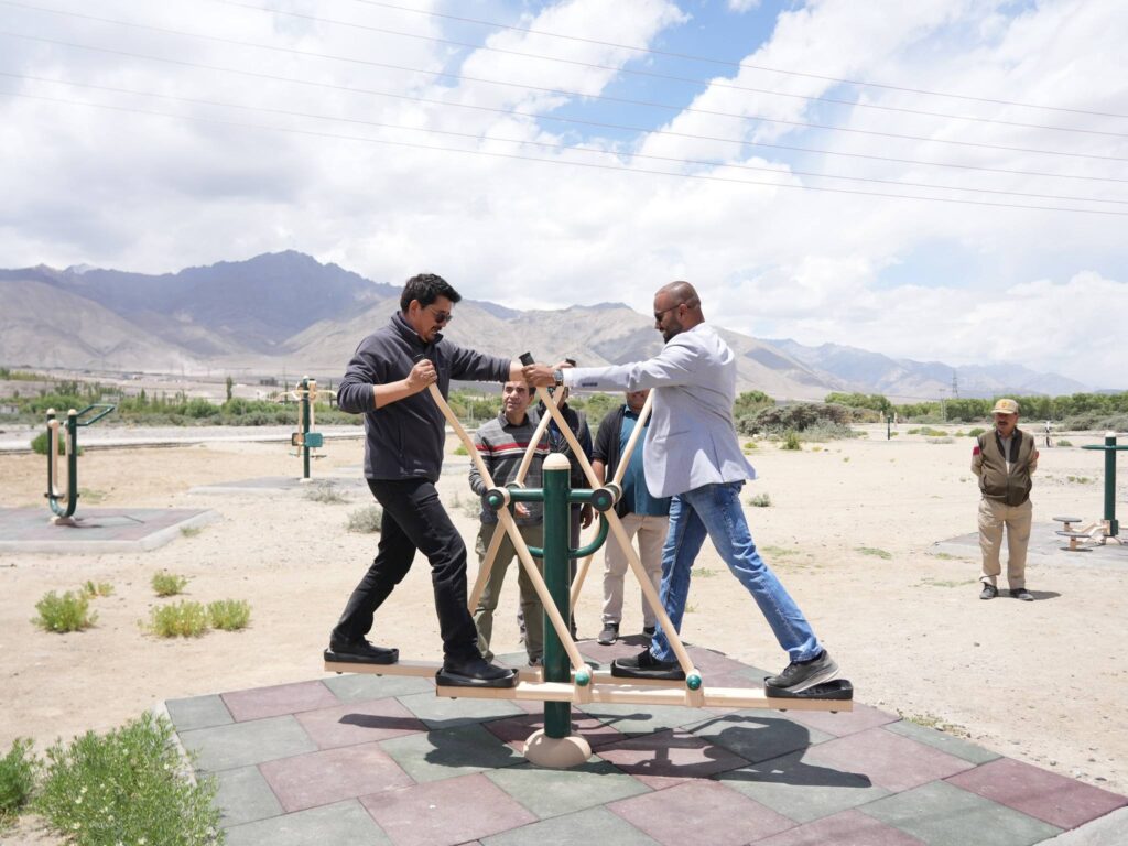 LAHDC Leh soon to have Amusement Park operational LAHDC Leh soon to have Amusement Park operational