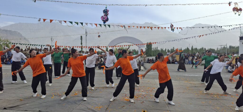78th Independence Day celebrated at Diskit, Nubra