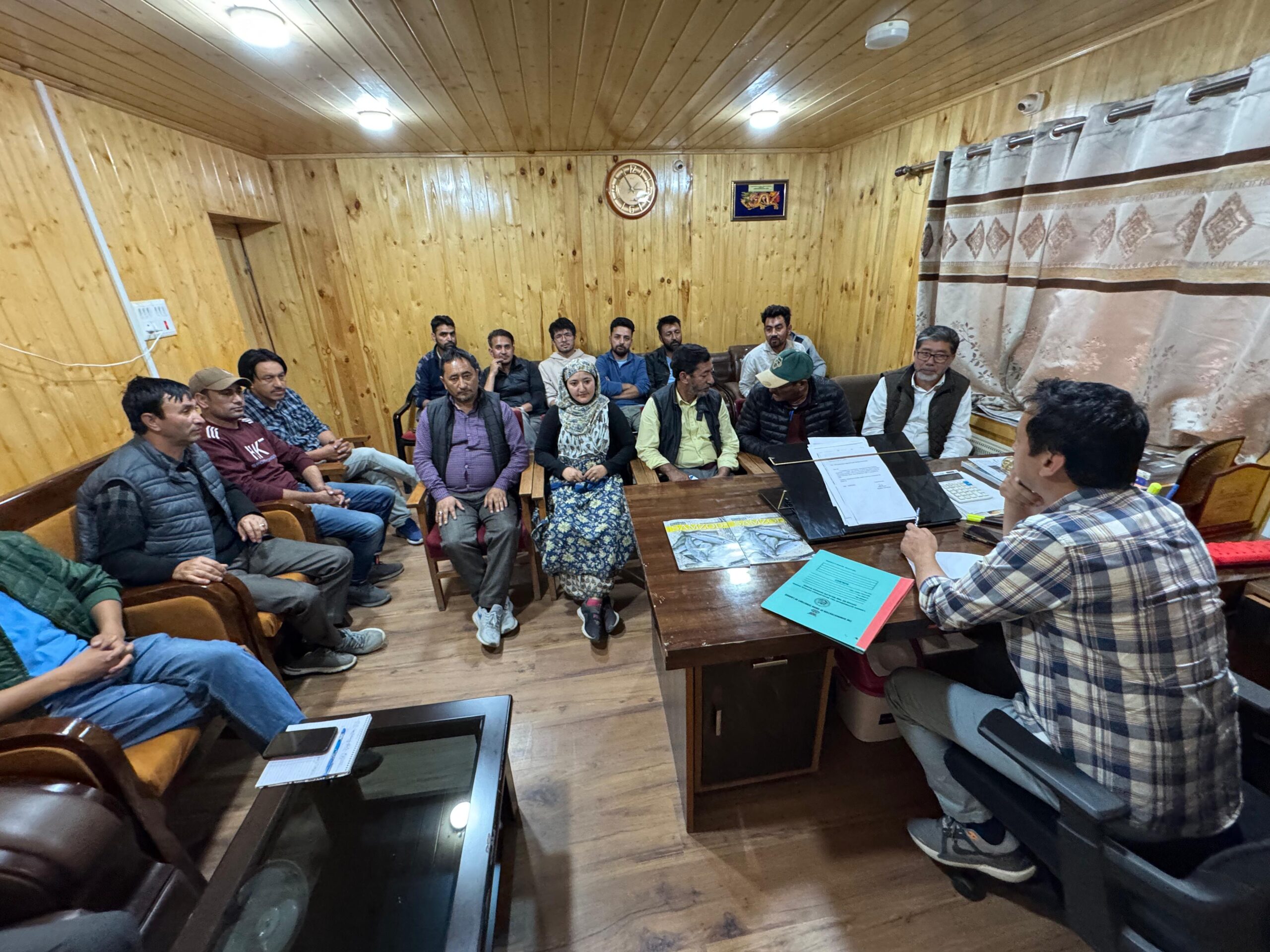 AD Raza Ali chairs meeting on upcoming edition of Kargil Samzod ...