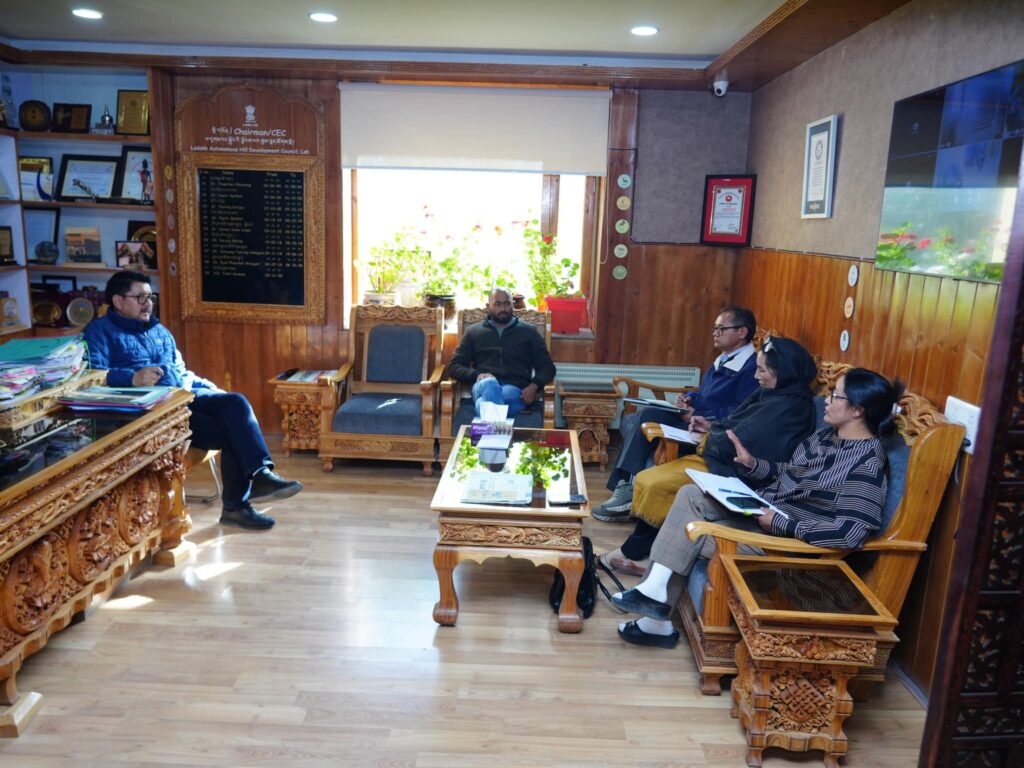 CEC Gyalson advocates free HPV vaccines in Ladakh to eradicate cervical, stomach cancer