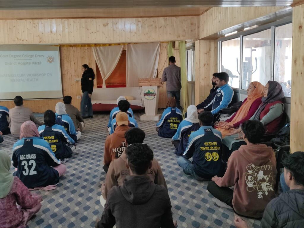 GDC Drass, DHK organize workshop on mental health