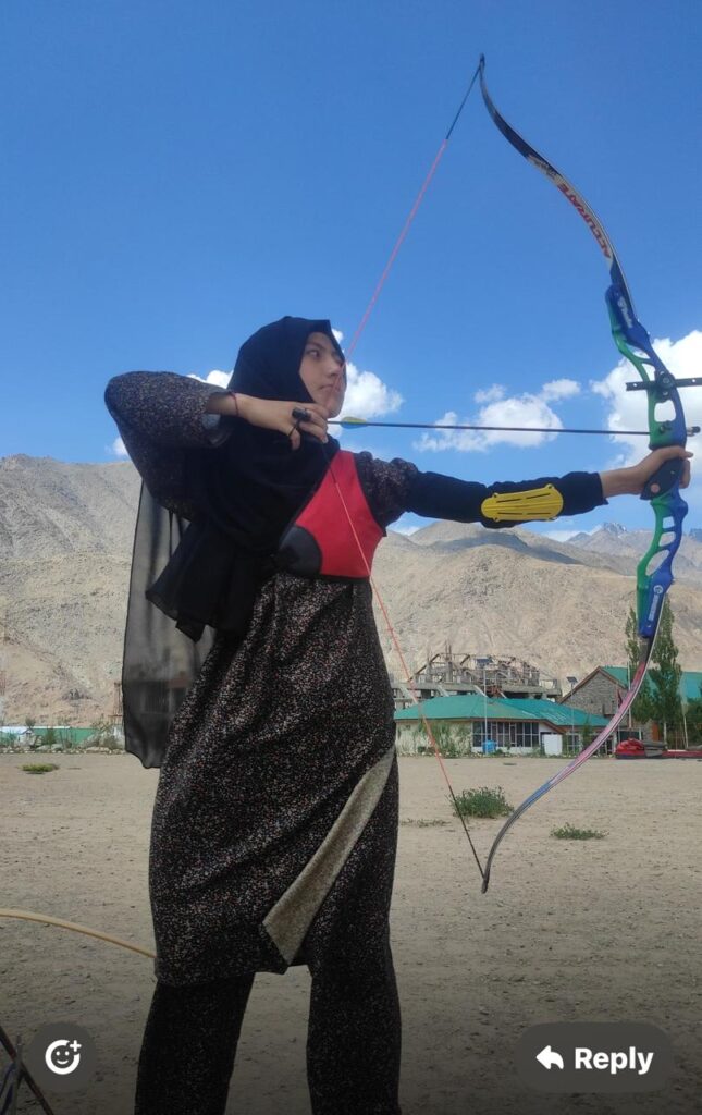 Kargil’s Toyeba selected for Nationals in Archery