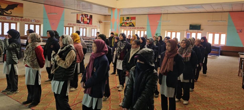 Self-Defense Camp for Girl students concludes at PM Shri JNV Kargil Self-Defense Camp for Girl students concludes at PM Shri JNV Kargil