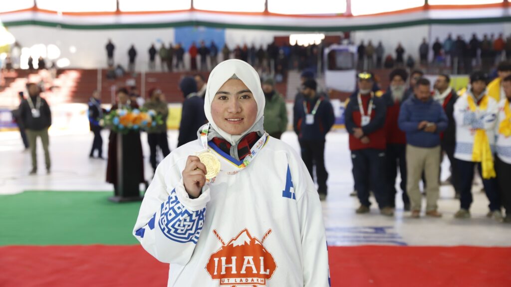 Samina, Kargil’s pride, reflects ice hockey aspirations among women in Ladakh