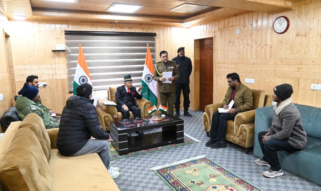 Several delegations call on LG Mishra Several delegations call on LG Mishra