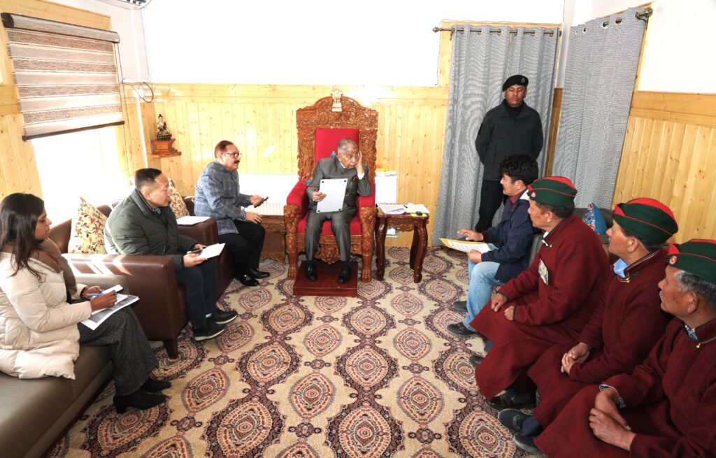 Several delegations call on LG Mishra Several delegations call on LG Mishra