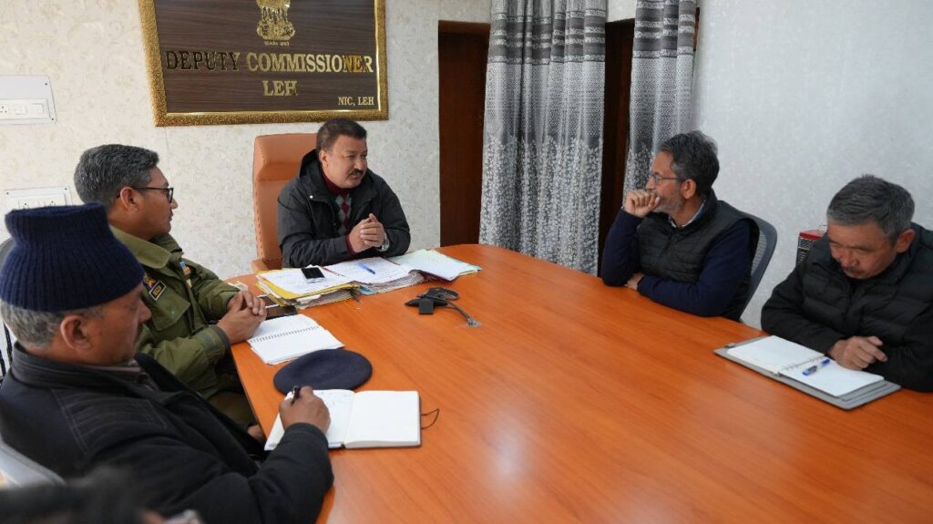 ADC reviews arrangements for Eid-Ul-Fitr celebrations in Leh