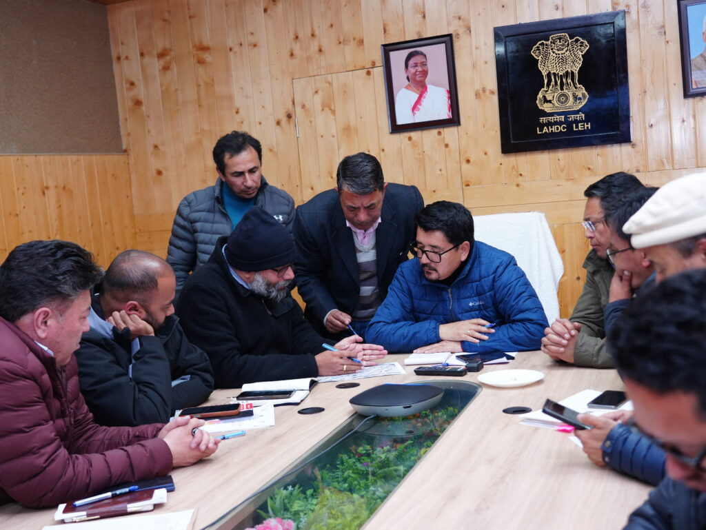 CEC Gyalson reviews ongoing Mega Projects, Addresses Developmental Challenges