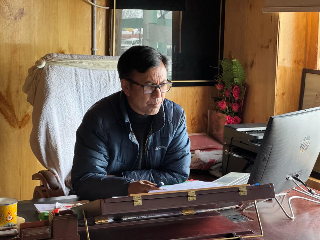 EC Tashi chairs meeting on extension of horticulture activities in Zanskar
