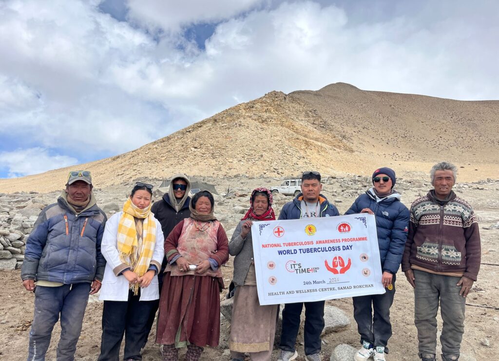 World TB Day observed at PHC Nyoma, Changthang region