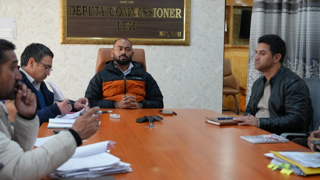 DC Santosh reviews utilization of DMFT funds