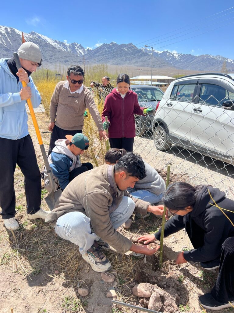 UoL SAS&T Leh campus celebrates World Earth Day 2025