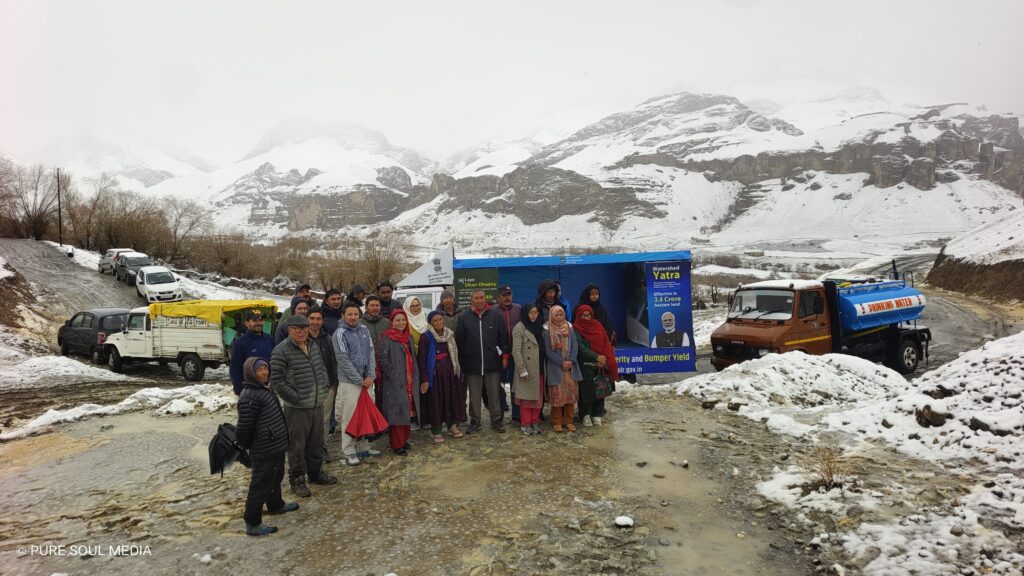Watershed Yatra 2025 inaugurated at Panchayat Ghar Mulbekh, Kargil
