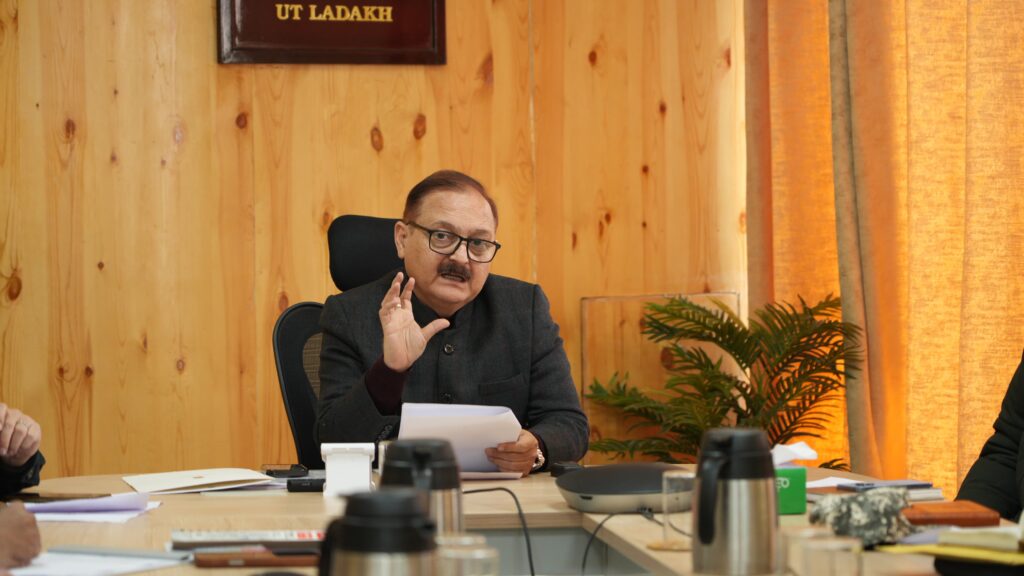 Ladakh receives over 1.6 Lakh applications for recruitment drive, says administration CS Kotwal chairs meeting to enhance air connectivity at KBR Airport Leh