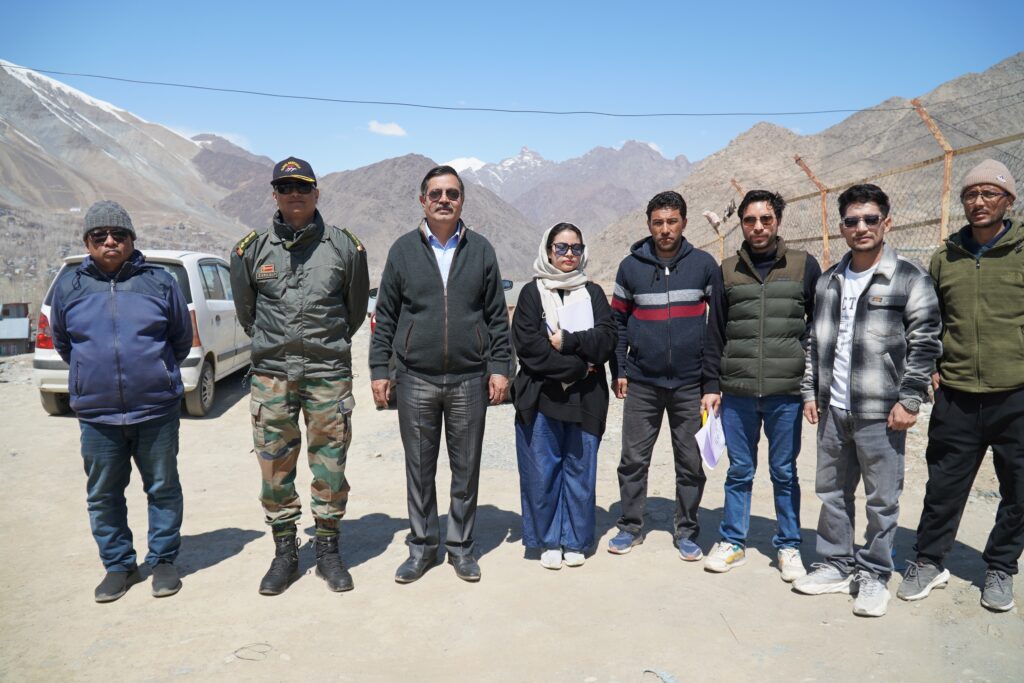 Commencement of construction of office cum Sainik Sarai at Kargil