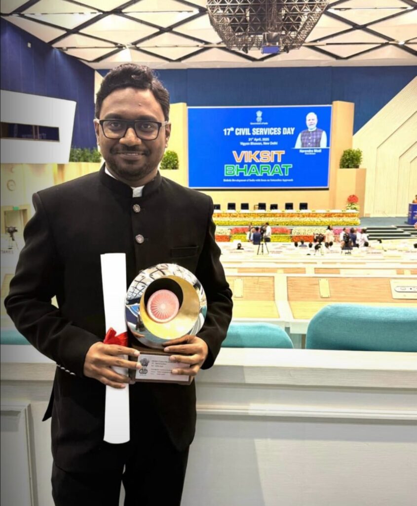 DC Kargil Suse conferred with PM’s Award for Excellence