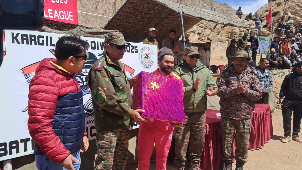 Army organizes Batalik Cricket League to Commemorate Kargil Vijay Diwas 2025 Army organizes Batalik Cricket League to Commemorate Kargil Vijay Diwas 2025
