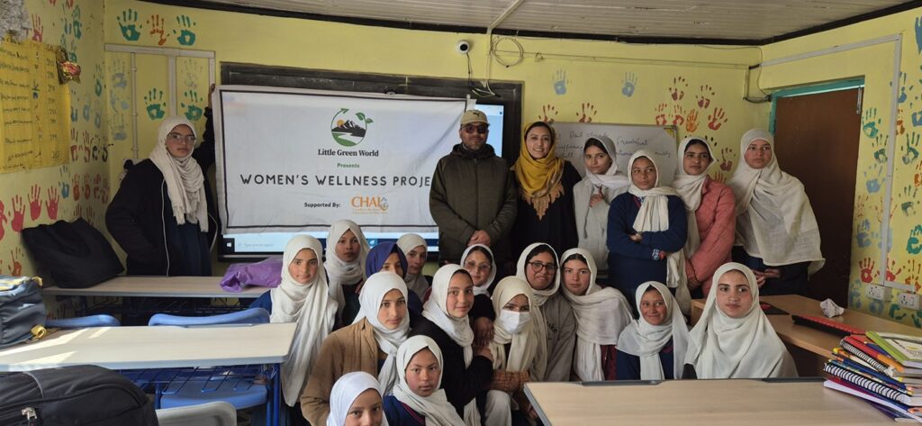 Little Green World conducts women’s wellness program at PM SHRI HS Thasgam, Drass Little Green World conducts women's wellness program at PM SHRI HS Thasgam, Drass