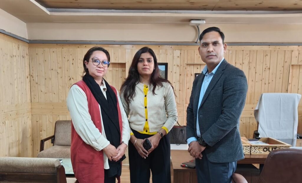 Strengthening Disaster Response: ICR-ER Officer visits SEOC Leh