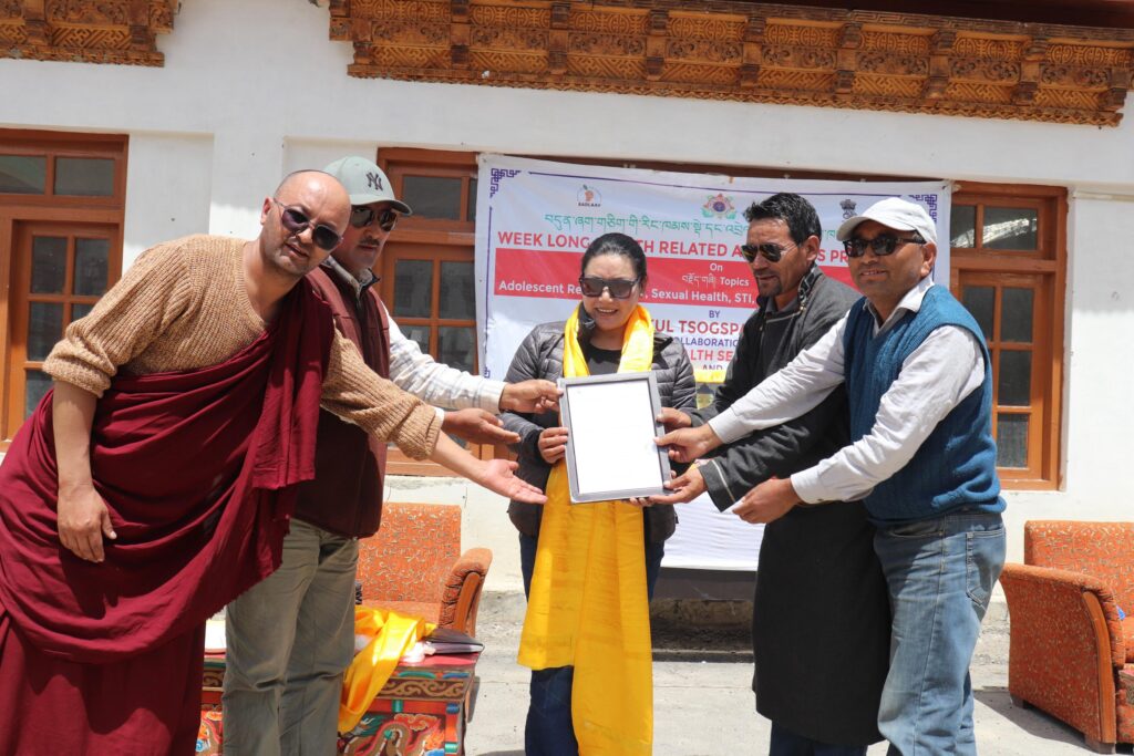 Awareness program on ‘Menstrual Health and Hygiene’ concludes in Zanskar Awareness program on ‘Menstrual Health and Hygiene’ concludes in Zanskar