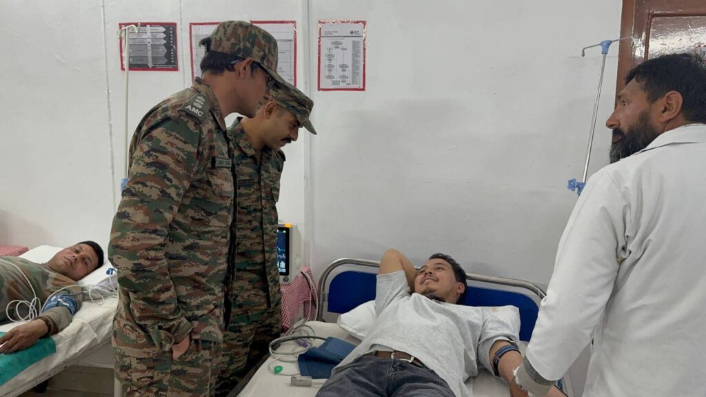 Blood Donation Camp Commences at Military Hospital Kargil