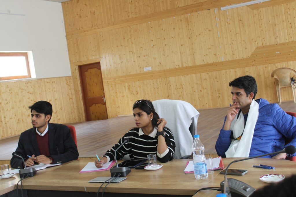 Ala, Bhupesh chair joint review meeting in Nubra