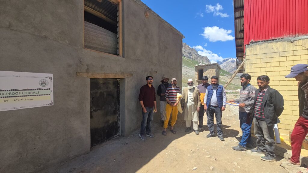Bear-Proof Corral handed over to community in Azuri Village, Pandrass Bear-Proof Corral handed over to community in Azuri Village, Pandrass